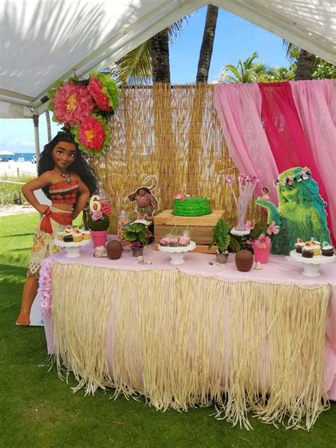 Ideas para cumpleaños de moana