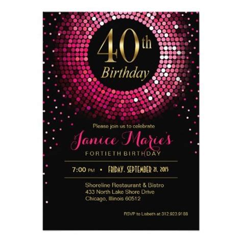 Ideas para decorar cumpleaños de 40 mujer | Decoracion de ...