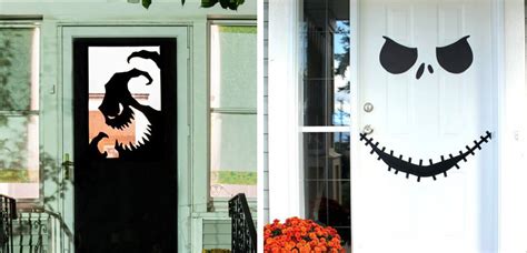 Ideas para decorar las puertas en Halloween