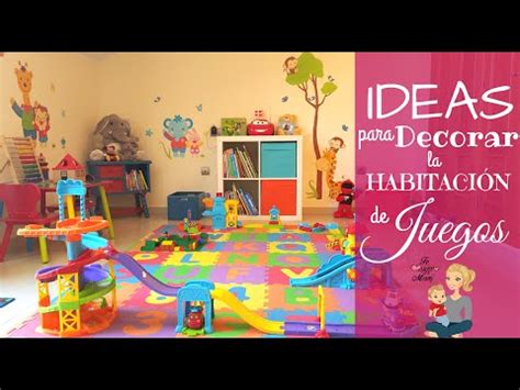 IDEAS para DECORAR una HABITACIÓN INFANTIL DE JUEGOS ...