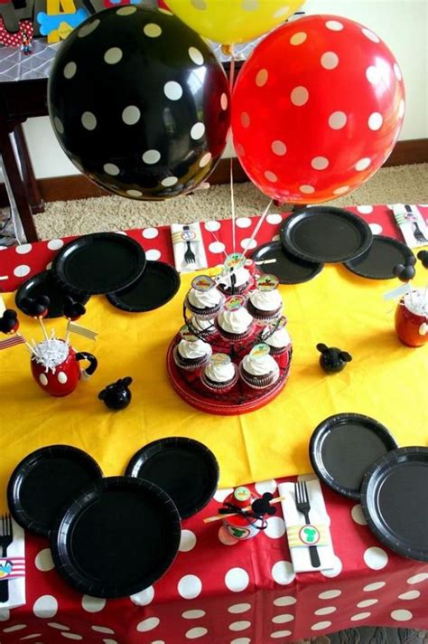 Ideas para fiesta de cumpleaños de Mickey Mouse