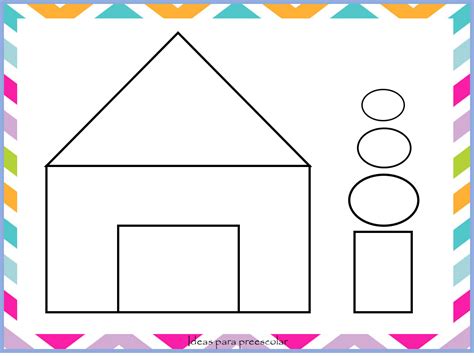 Ideas para preescolar: Dibujos con figuras geométricas