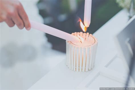 Ideas para una boda civil: la ceremonia de las velas