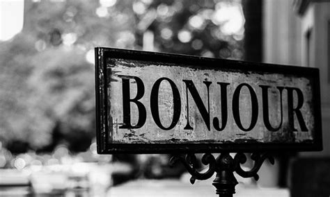If you don’t say bonjour in these situations the French ...