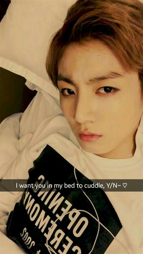 If your boyfriend Jungkook want to cuddle with you # ...