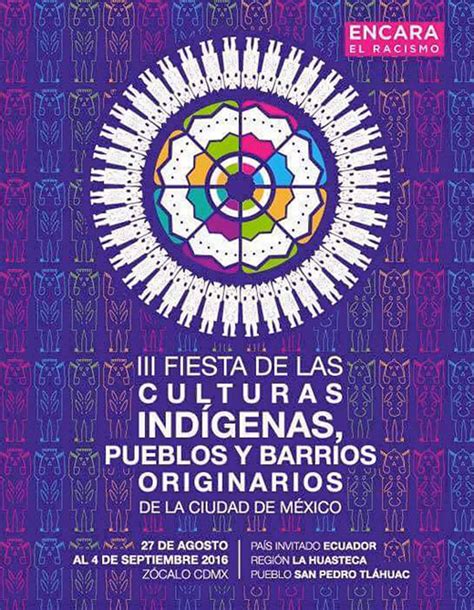III Feria de las Culturas Indígenas, Pueblos y Barrios ...
