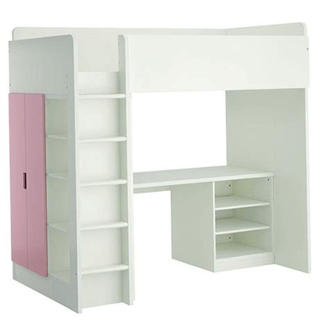 Ikea Bunk Bed Desk Bedroom Furniture Beds Mattresses ...