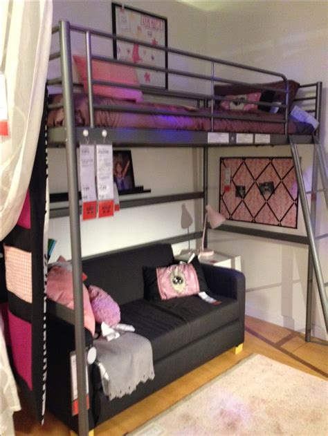 IKEA Houston idea for Daphne s bedroom. Svarta loft bed ...