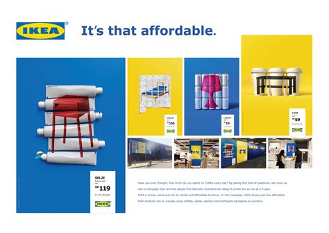 IKEA: IKEA. IT S THAT AFFORDABLE Print Ad by Memac ...