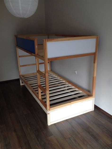 IKEA KURA Double Bunk Bed + Extra hidden bed  Sleeps 3 ...