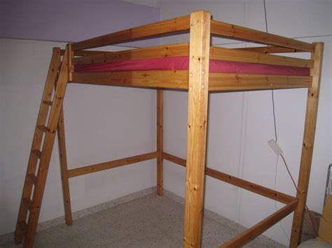 IKEA STORA Queen sized Solid Pine Loft Bed FOR SALE in ...