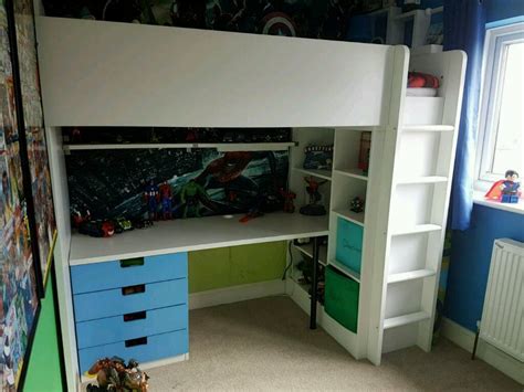Ikea Stuva cabin bed with desk and storage. | in ...