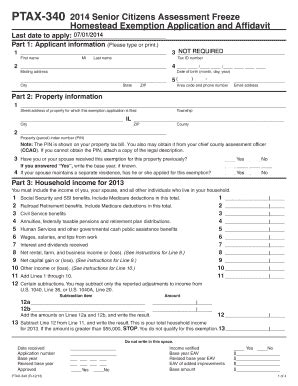 Illinois Ptax 340   Fill Online, Printable, Fillable ...