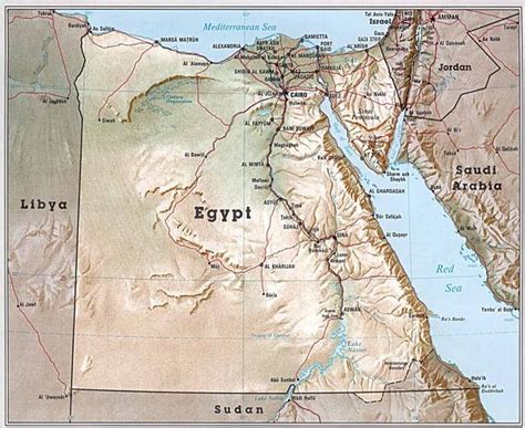 ilstuafrica   Egypt Geography