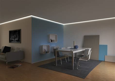 Iluminacion indirecta led salon y salas de estar