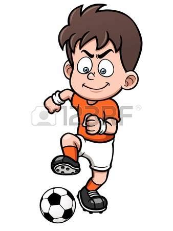 Ilustración de jugador de Fútbol. | Deportes. Sports ...