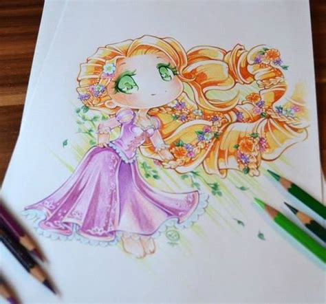 Ilustradora dibuja a las Princesas Disney más tiernas que ...