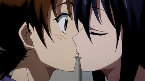 Image   Akeno Kisses Issei.png | High School DxD Wiki ...