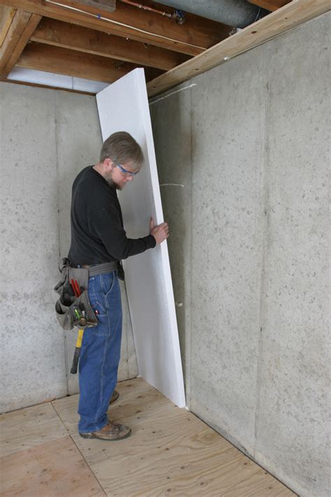 Image Gallery interior basement wall insulation