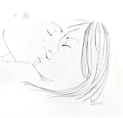 Image Gallery kissing drawings
