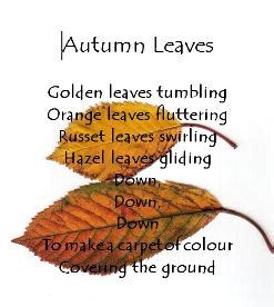 Image Gallery leaves autumn poem