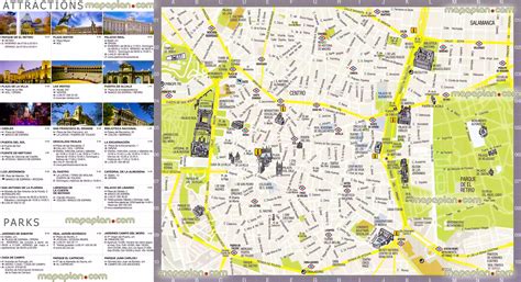 Image Gallery madrid city center map
