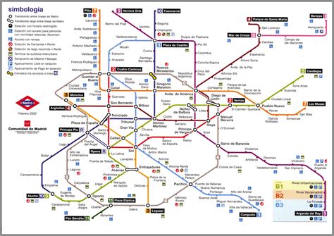 Image Gallery madrid metro map 2014