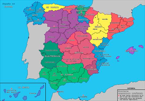 Image Gallery mapa espana