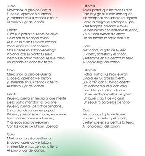 Image Gallery Mexico Anthem