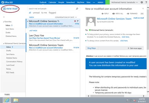 Image Gallery office 365 outlook