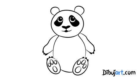 Image Gallery oso panda para colorear