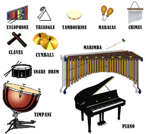 Image Gallery percussion family