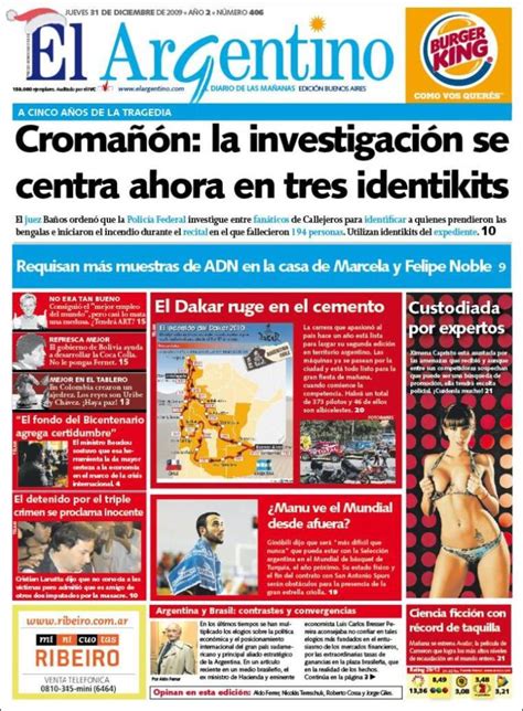 Image Gallery periodico argentino