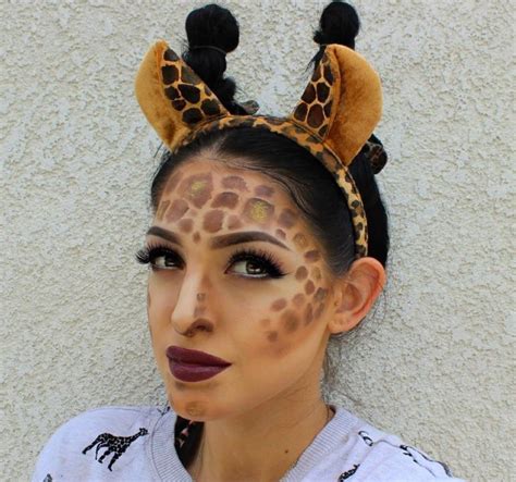 Image result for giraffe nose makeup | jirafa | Disfraz de ...