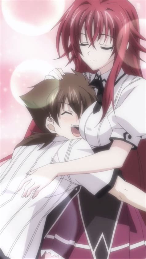 Image   Rias and Issei New Hug.png | High School DxD Wiki ...