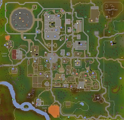 Image   Varrock map.png | 2007scape Wiki | Fandom powered ...