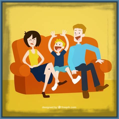 imagen de familia feliz animadas Archivos | Imagenes de ...