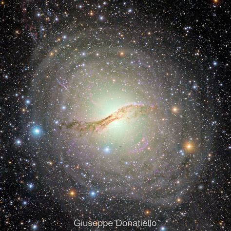 Imagen de la Galaxia Centaurus A  NGC 5128  – El Universo Hoy