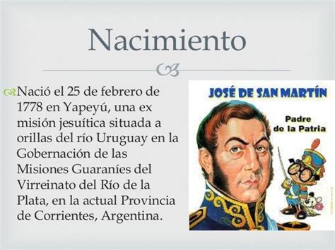 Imágenes con información sobre el general San Martín ...