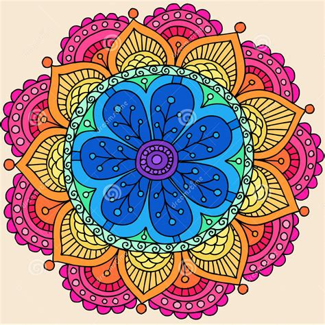 Imágenes con Mandalas de colores
