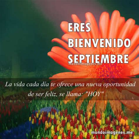 Imagenes De Bienvenido Septiembre Con Frases Y Mensajes ...