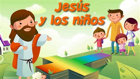 Imagenes de caricatura de Jesus con los niños   Imagui