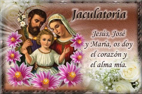 Imágenes de Cecill: Jaculatorias a la Sagrada Familia