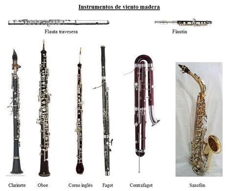 Imagenes de instrumentos de viento con sus nombres   Imagui