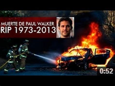 Imágenes de la muerte de Paul Walker   Accidente ...