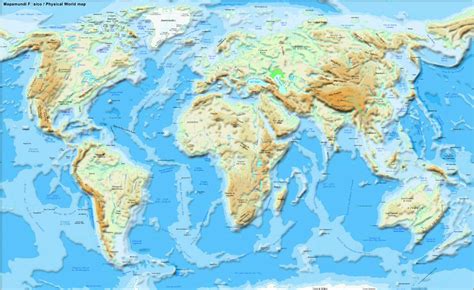 Imágenes De Mapas Del Mundo En Distintas Regiones