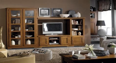 imagenes de muebles rusticos para tv