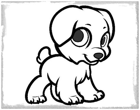 imagenes de perritos cachorros para colorear Archivos ...