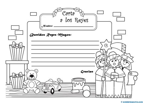 Imágenes de Reyes Magos para colorear   Dibujos De