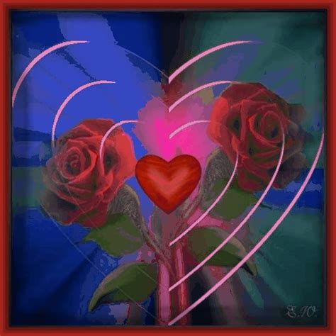 imagenes de rosas y corazones para dibujar Archivos ...